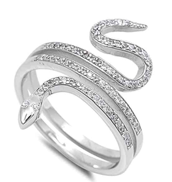 23 Fancy Snake Rings For Your Collection