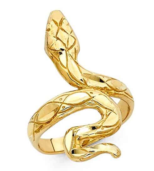 23 Fancy Snake Rings For Your Collection